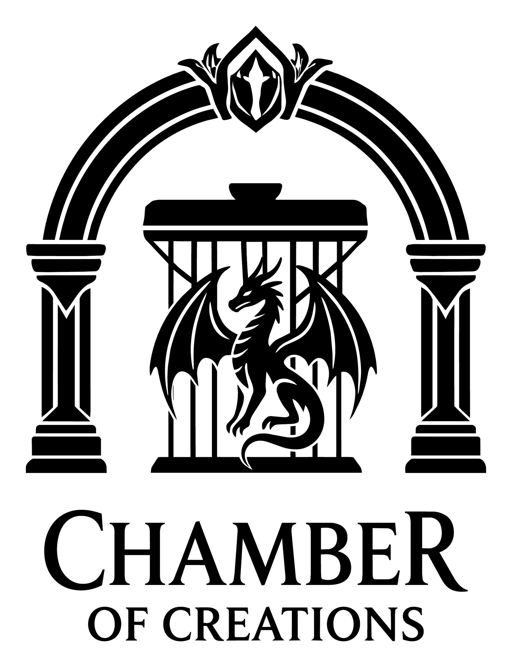 Black Chamber of Creations logo on white